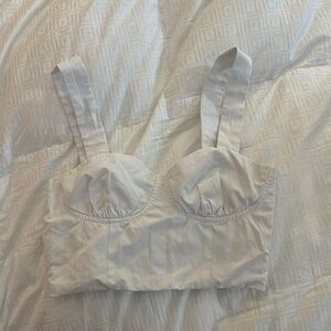 Princess Polly White Women's Bustier Top